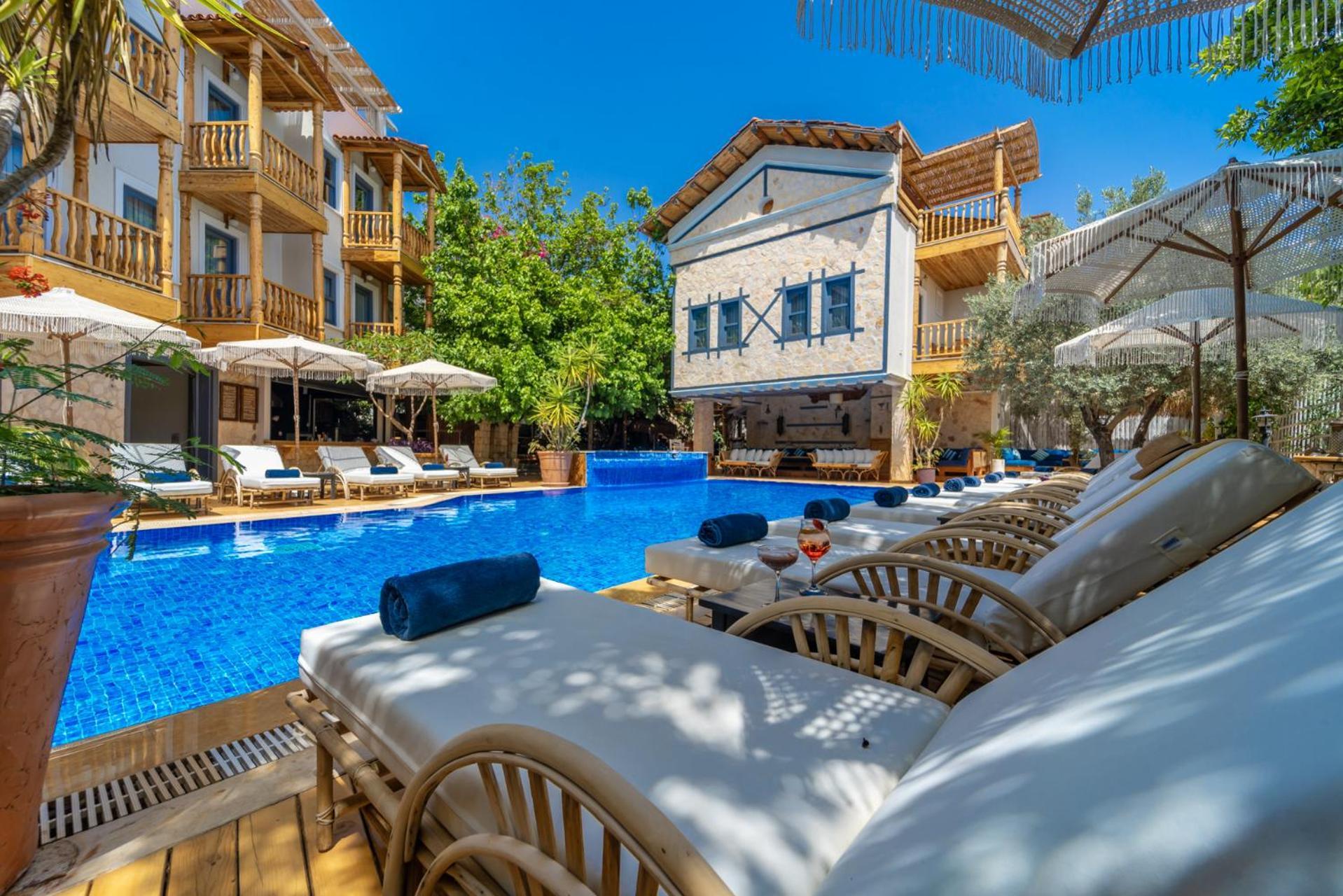 Elixir Hotel Kalkan Eksteriør billede